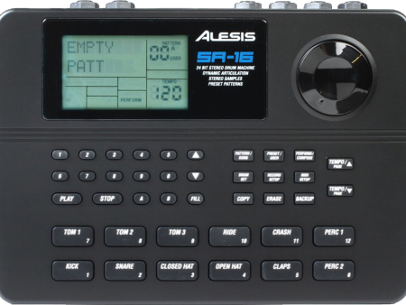 Alesis SR16 16-Bit Drum Machine with Natural Drum Sounds Online