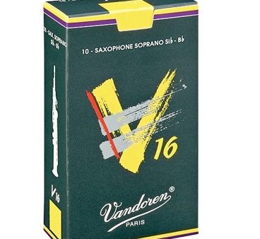 10-Pack of Vandoren 4 Soprano Saxophone V16 Reeds Online Sale