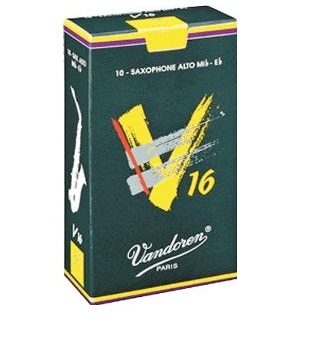 10-Pack of Vandoren 3.5 Alto Saxophone V16 Reeds For Sale