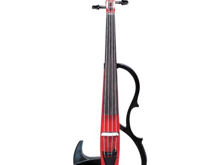 Yamaha SV200KRED Silent Violin in Cardinal Red Instrument Only For Discount