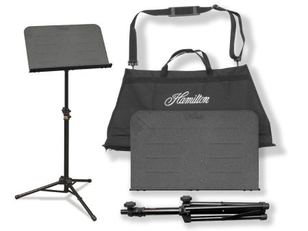 Hamilton KB90 Traveler II Portable Symphonic Music Stand and Bag on Sale