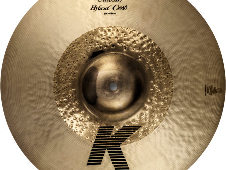 Zildjian 19” K Custom Hybrid Crash Cymbal Online now