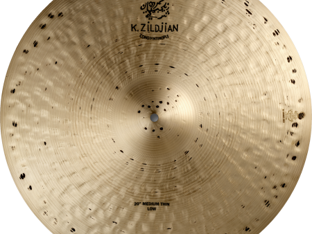 Zildjian 20” K Constantinople Medium Thin Low Ride Cymbal Online Sale