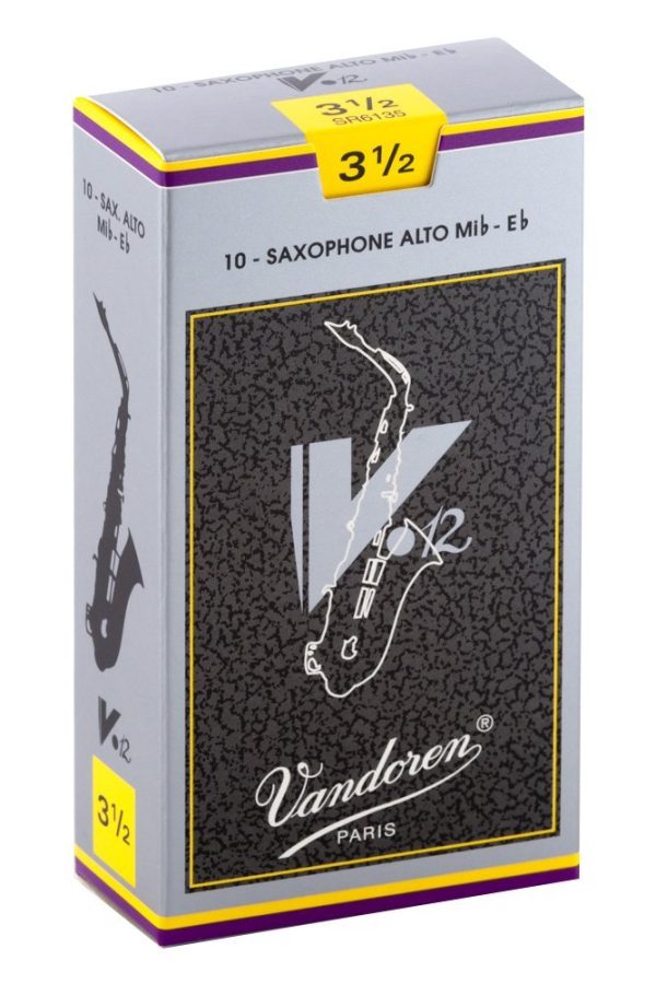 10-Pack of Vandoren 3.5 Alto Saxophone V12 Reeds Online Hot Sale