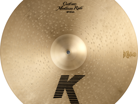 Zildjian 20” K Custom Medium Ride Cymbal For Sale