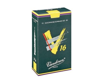 10-Pack of Vandoren 3.5 Soprano Saxophone V16 Reeds Online Hot Sale