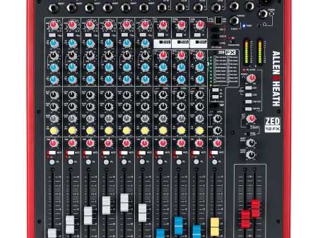 Allen & Heath ZED-12FX USB Mixer with Effects Hot on Sale