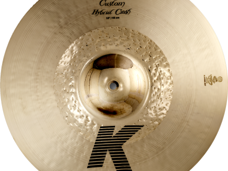 Zildjian 18” K Custom Series Hybrid Crash Cymbal For Discount