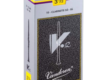 10-Pack of Vandoren 3.5 Clarinet V12 Reeds on Sale