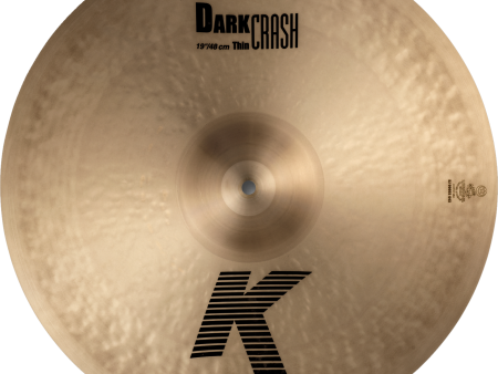 Zildjian 19” K Series Dark Thin Crash Cymbal on Sale