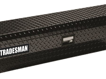 Tradesman Aluminum Side Bin Truck Tool Box (70in.) - Black Online Sale