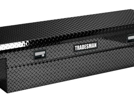 Tradesman Aluminum Economy Cross Bed Low-Profile Truck Tool Box (70in.) - Black Online Hot Sale