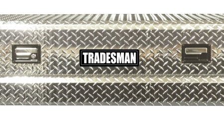 Tradesman Aluminum Economy Cross Bed Truck Tool Box (70in. Front Opening) - Brite Online