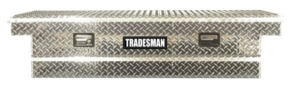 Tradesman Aluminum Economy Cross Bed Truck Tool Box (70in. Front Opening) - Brite Online