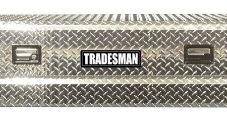 Tradesman Aluminum Economy Cross Bed Truck Tool Box (60in.) - Brite Discount