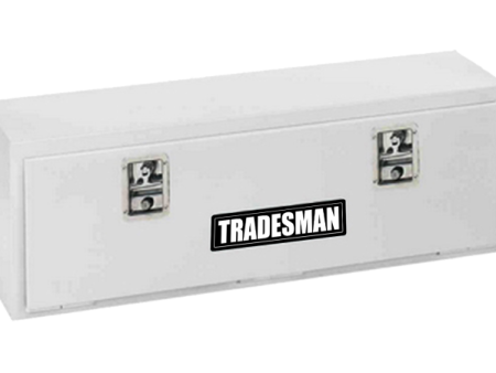 Tradesman Steel Top Mount Truck Tool Box (72in.) - White Online Sale