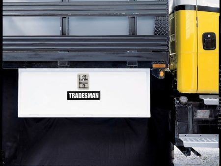 Tradesman Steel Underbody Truck Tool Box (36in.) - White For Discount