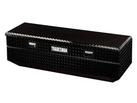 Tradesman Aluminum Flush Mount Truck Tool Box (60in.) - Black Hot on Sale