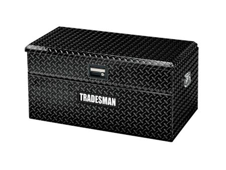 Tradesman Aluminum Flush Mount Truck Tool Box Full Wide (48in.) - Black Cheap