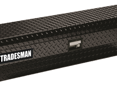 Tradesman Aluminum Side Bin Truck Tool Box (60in.) - Black Online Hot Sale