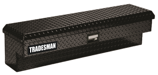 Tradesman Aluminum Side Bin Truck Tool Box (60in.) - Black Online Hot Sale