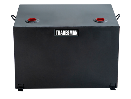 Tradesman Steel Rectangular Liquid Storage Tank - Black For Discount