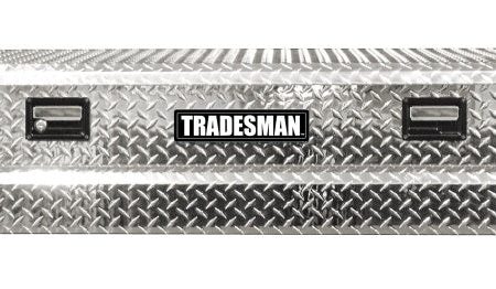 Tradesman Aluminum Economy Cross Bed Low-Profile Truck Tool Box (70in.) - Brite Online now