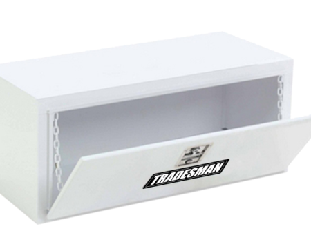 Tradesman Steel Underbody Truck Tool Box (30in.) - White Online