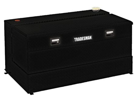 Tradesman Aluminum L-Shape Liquid Storage Tank Combo (48in.   80 Gallon Capacity) - Black Discount