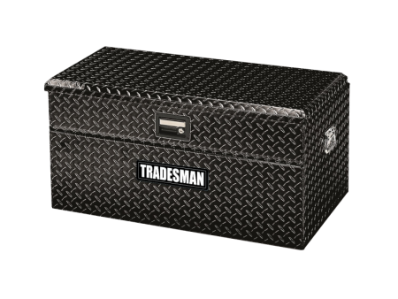 Tradesman Aluminum Flush Mount Truck Tool Box (40in.) - Black For Sale