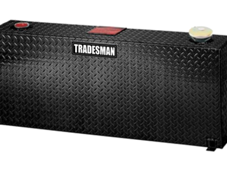 Tradesman Aluminum Rectangular Liquid Storage Tank (55 Gallon Capacity) - Black on Sale