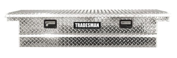 Tradesman Aluminum Cross Bed Low-Profile Truck Tool Box (60in.) - Brite Fashion