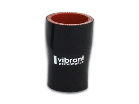 Vibrant 4 Ply Reducer Coupling 1in x 1.25in x 3in Long (BLACK) Hot on Sale